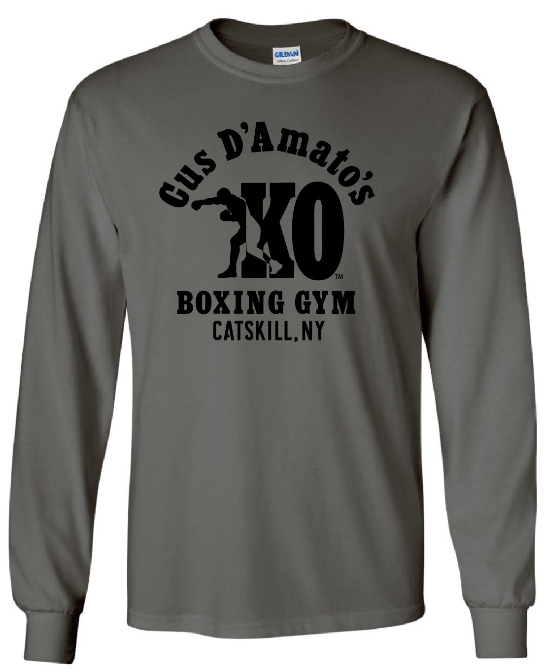 Official Cus D'Amato's K.O. boxing Gym Long Sleave T-shirt