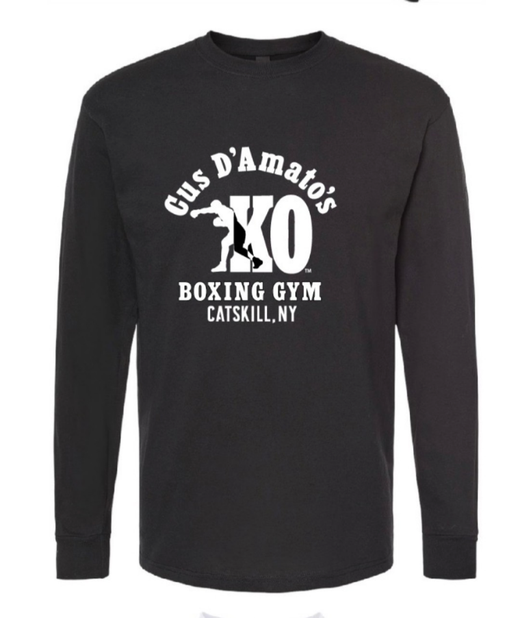 Official Cus D'Amato's K.O. boxing Gym Long Sleave T-shirt