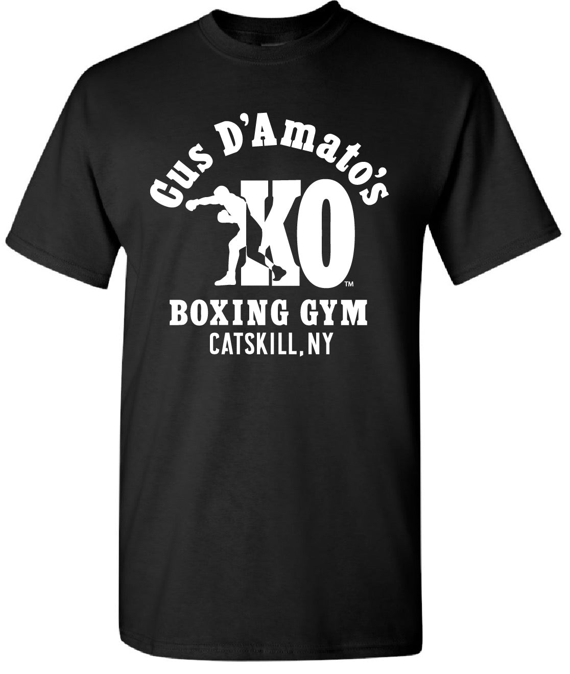 Official Cus D'Amato's K.O. boxing Gym T-shirt.