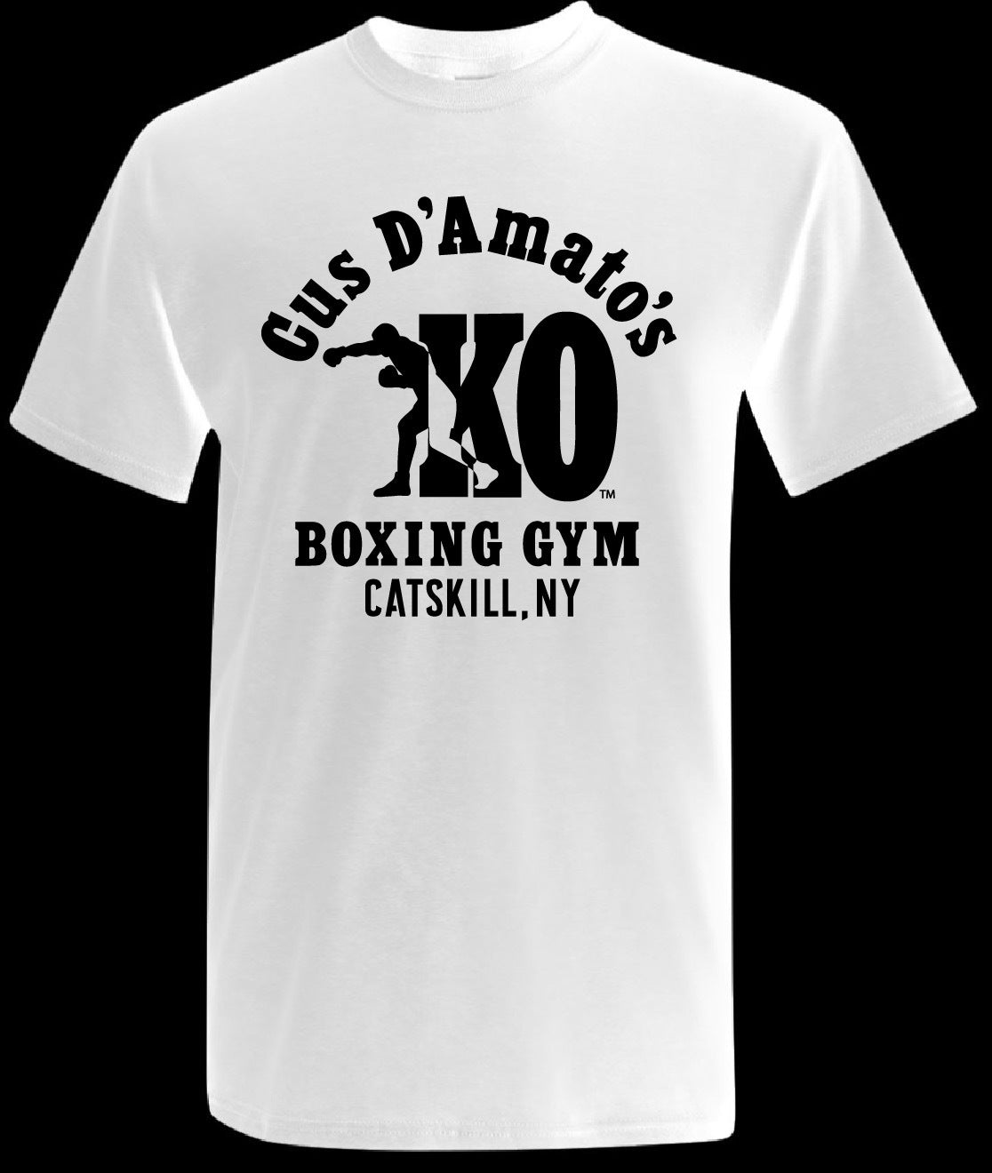 Official Cus D'Amato's K.O. boxing Gym T-shirt.